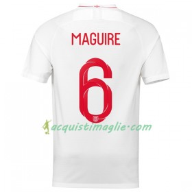 Divisa di Calcio Inghilterra Maguire 6 Prima Mondiali 2018